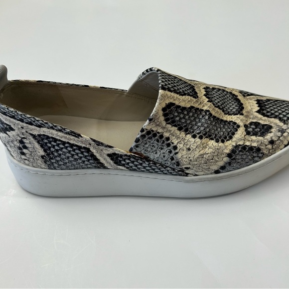 VINCE Saxon 2 Snake Embossed Platform Slip-On Sneakers - Picture 6 of 12